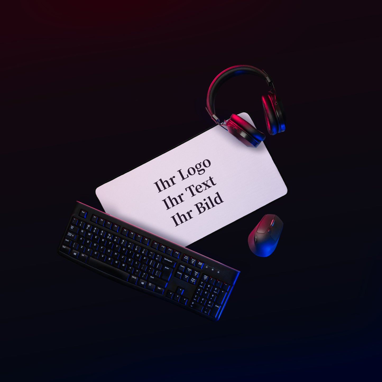 Desk pad with your own print