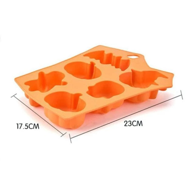 Silikon Backform Halloween - 23 x 17.5 x 3.5 cm