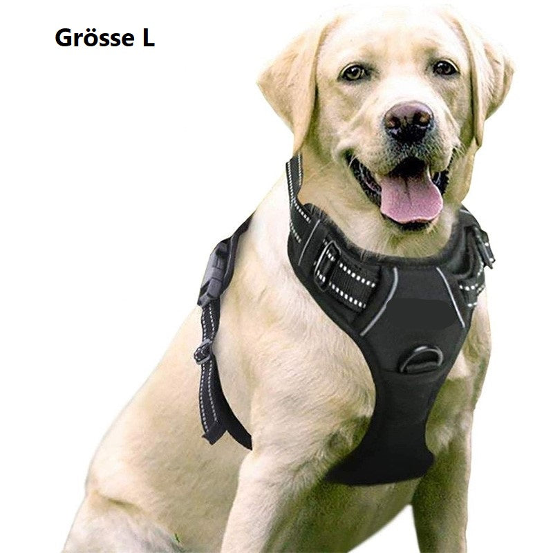 Hundegeschirr mit 2 Ringen ( EXA )