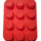 Silikon Backform 12 Muffin - 33 x 25 x 3 cm