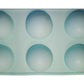Silikon Backform 6 Halbkugeln - 29.5 x 17 x 3 cm