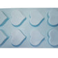 Silikon Backform 8 Herzen - 28.5 x 15.5 x 2 cm