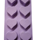 Silikon Backform 8 Herzen - 28.5 x 15.5 x 2 cm