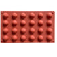 Silikon Backform 24 Halbkugeln - 29 x 17 x 1 cm