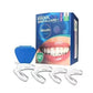 Set de 4 gouttières dentaires avec boîte de rangement
