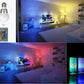 2er Set LED Glühbirne E27 RGB Farbwechsel mit Fernbedienung