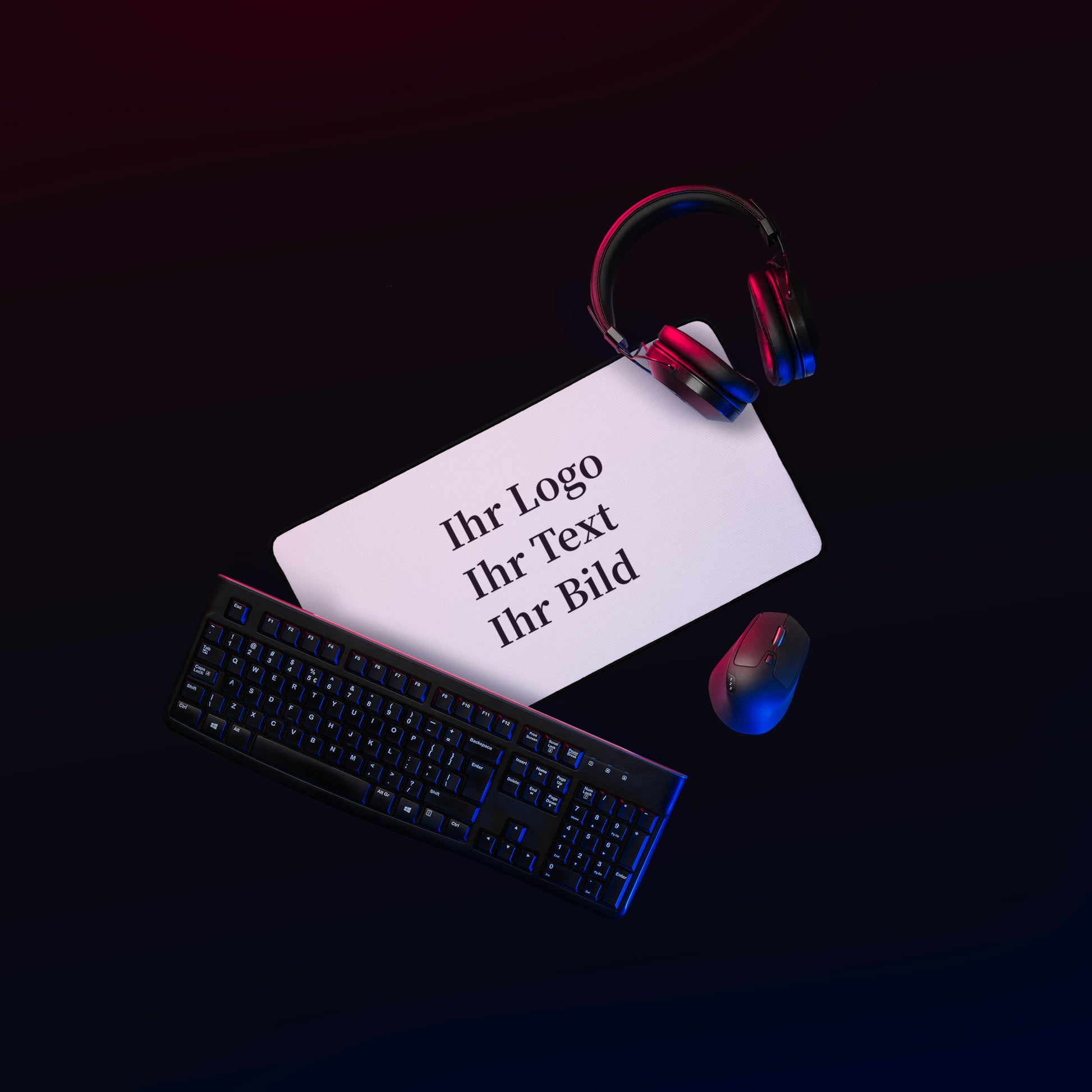 Desk pad with your own print