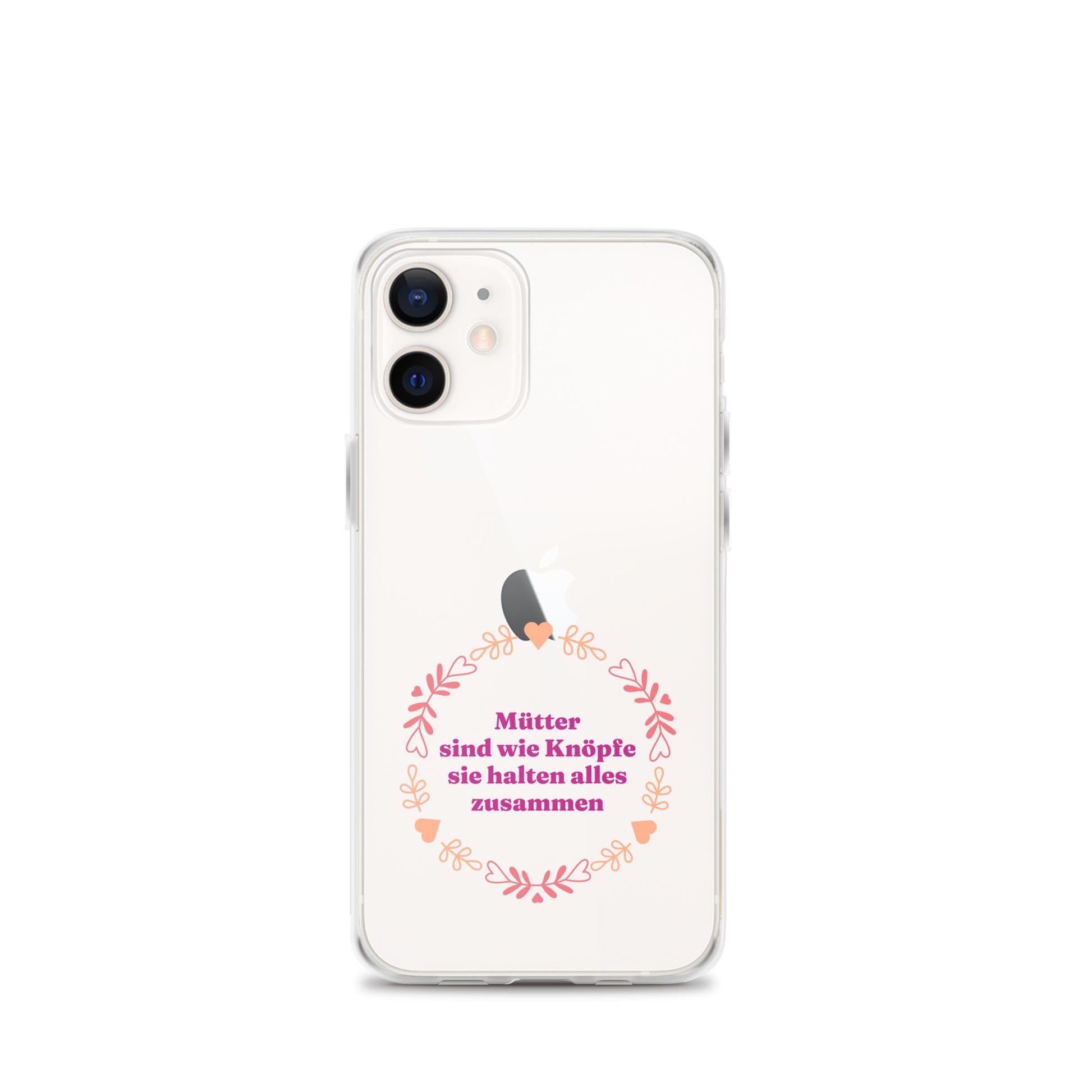 Custodia per iPhone con scritta Mums are like buttons
