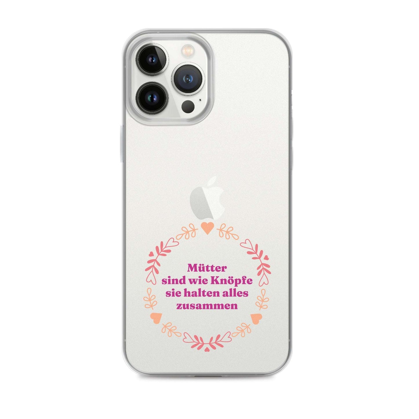 Custodia per iPhone con scritta Mums are like buttons
