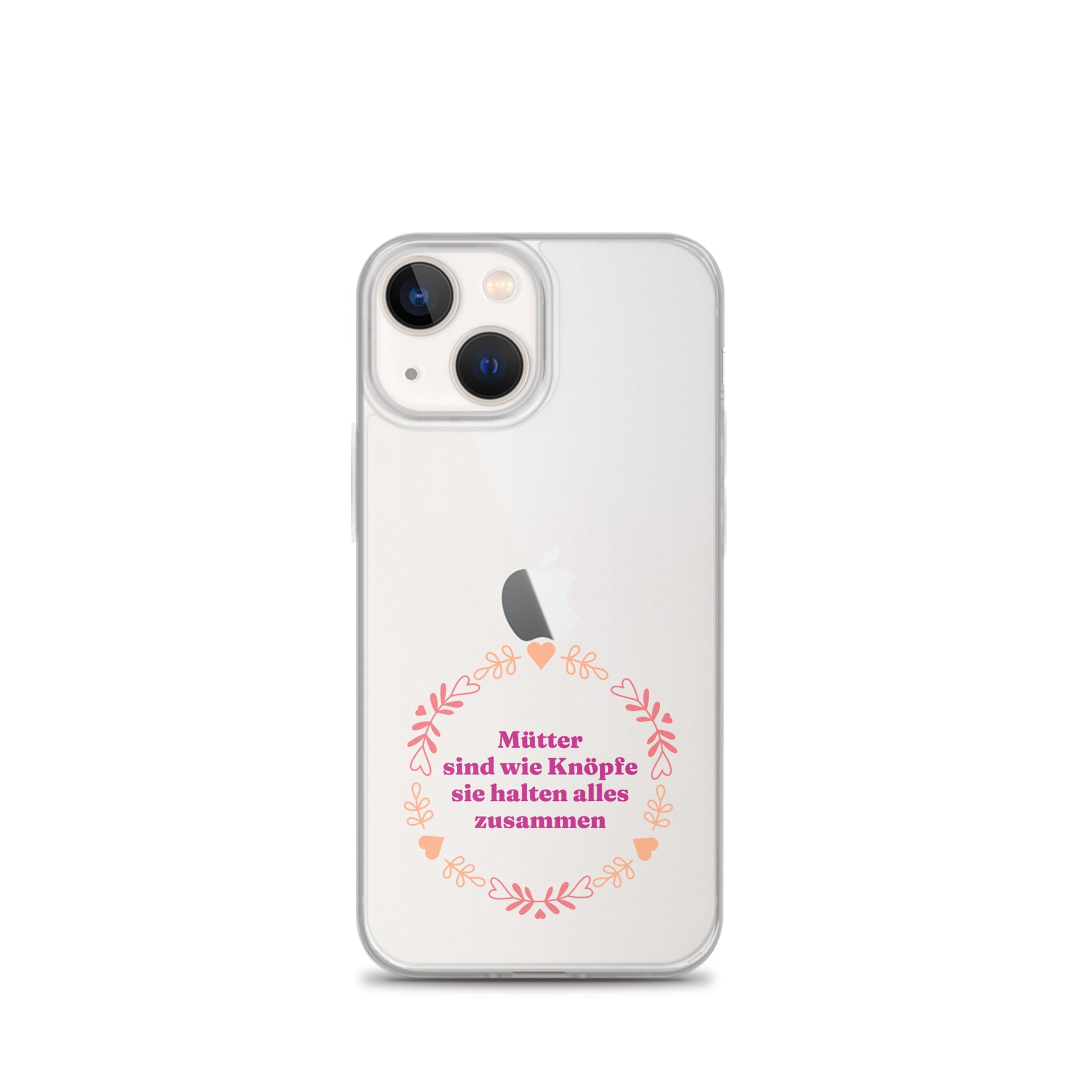 Custodia per iPhone con scritta Mums are like buttons