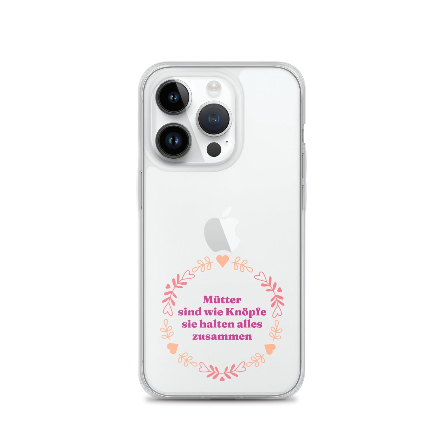 Custodia per iPhone con scritta Mums are like buttons
