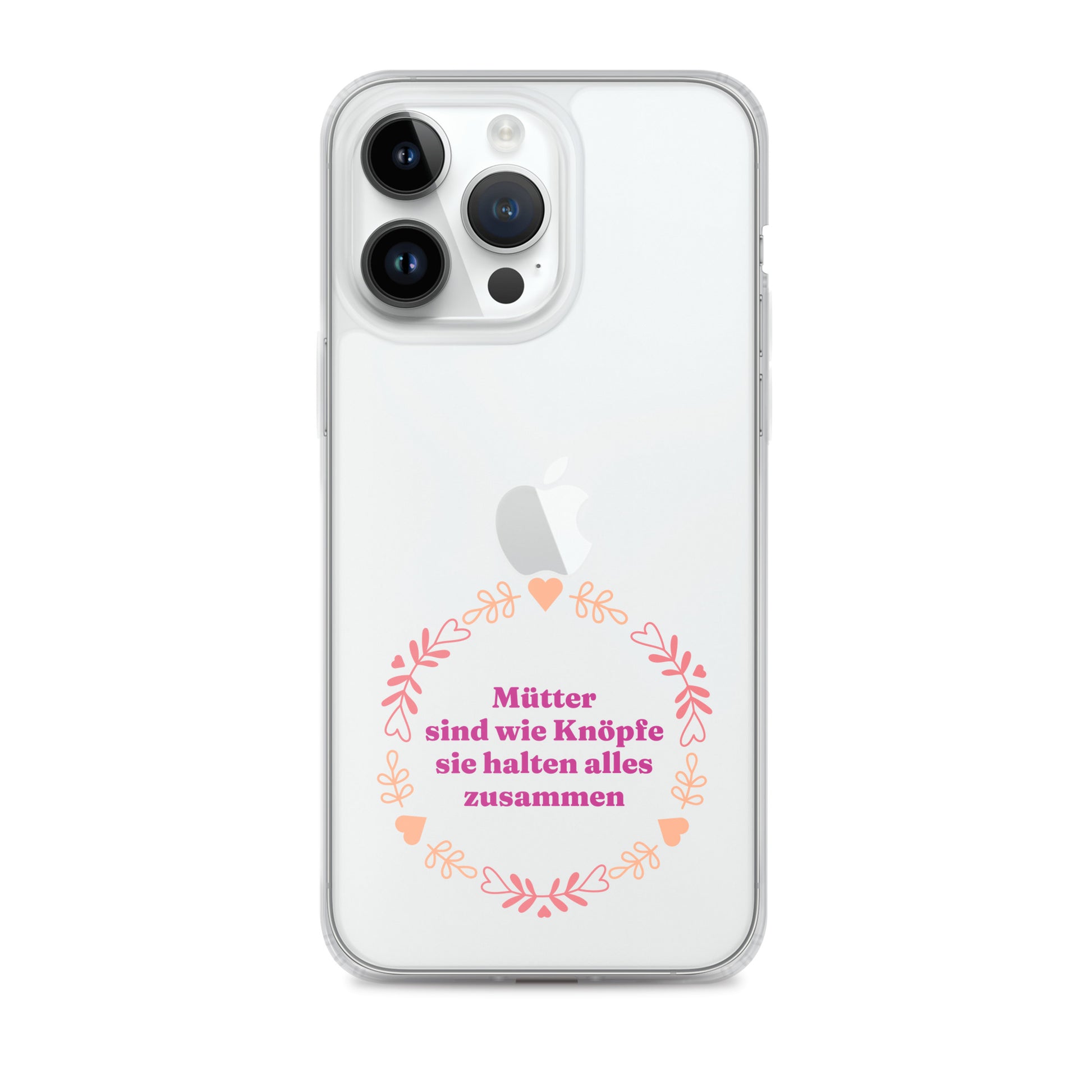 Custodia per iPhone con scritta Mums are like buttons