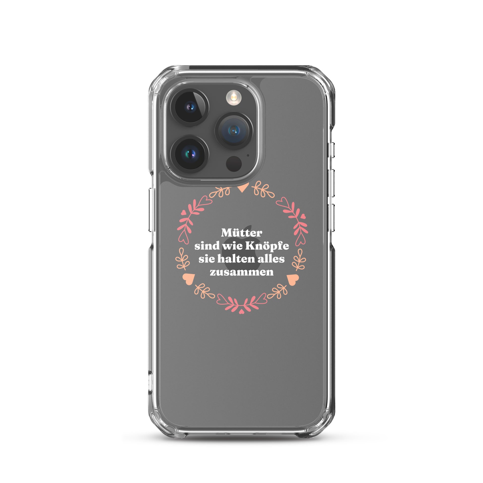 Custodia per iPhone con scritta Mums are like buttons