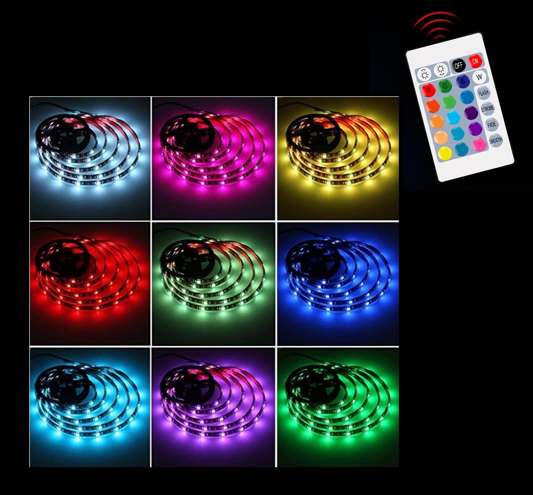 LED Strip RGB Farbwechsel mit 60 LED's (5 Meter)